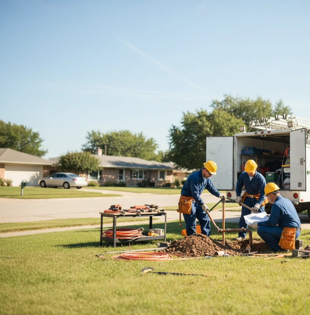 Sewer Line Repair in Poolville, TX